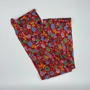 Vintage Floral Colorful Head Scarf Belt